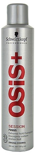 Schwarzkopf Professional Osis+ Session Finish hajlakk extra erős fixálás  300 ml