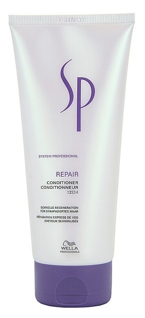 Wella Professionals SP Repair kondicionáló sérült, vegyileg kezelt hajra  200 ml