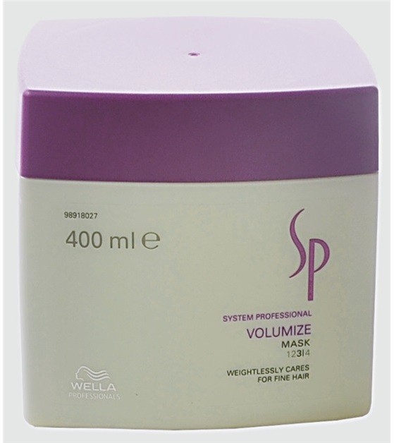 Wella Professionals SP Volumize maszk finom és lesimuló hajra  400 ml