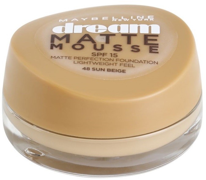 Maybelline Dream Matte Mousse mattító make-up árnyalat 48 Sun Beige 18 ml
