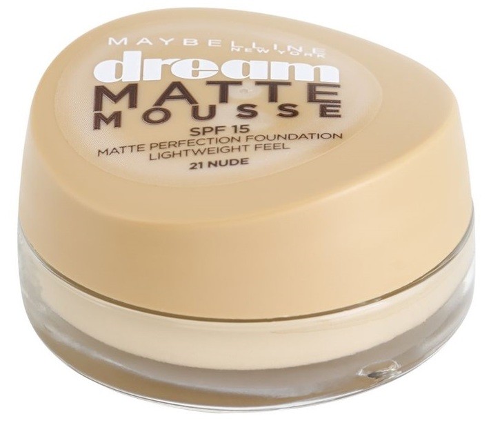 Maybelline Dream Matte Mousse mattító make-up árnyalat 21 Nude 18 ml