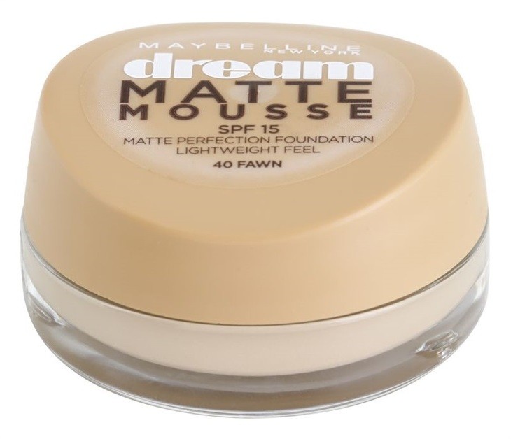 Maybelline Dream Matte Mousse mattító make-up árnyalat 40 Fawn 18 ml