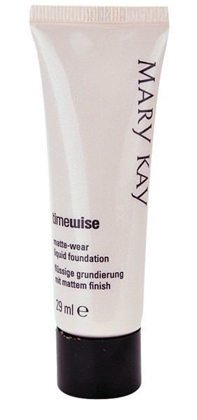 Mary Kay TimeWise Matte-Wear mattosíto Make up alapozó kombinált és zsíros bőrre árnyalat 4 Ivory  29 ml