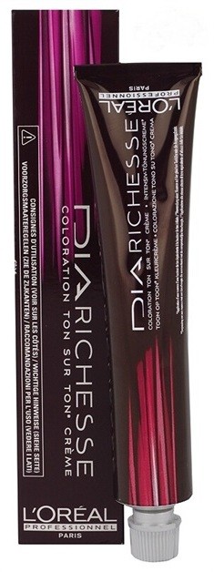 L’Oréal Professionnel Dia Richesse félig állandó hajfesték ammónia nélkül árnyalat 7.32 Honiggold 50 ml