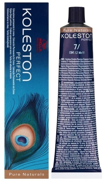 Wella Professionals Koleston Perfect Pure Naturals hajfesték árnyalat 8/04  60 ml