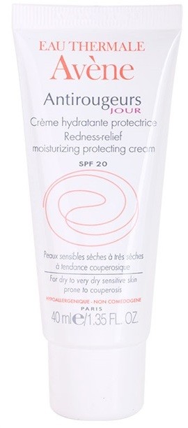 Avène Antirougeurs nappali krém Érzékeny, bőrpírra hajlamos bőrre SPF 20  40 ml
