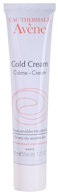 Avène Cold Cream krém  a nagyon száraz bőrre  40 ml