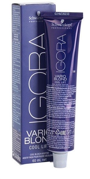 Schwarzkopf Professional IGORA Vario Blond hajfesték Cool Lift 60 ml