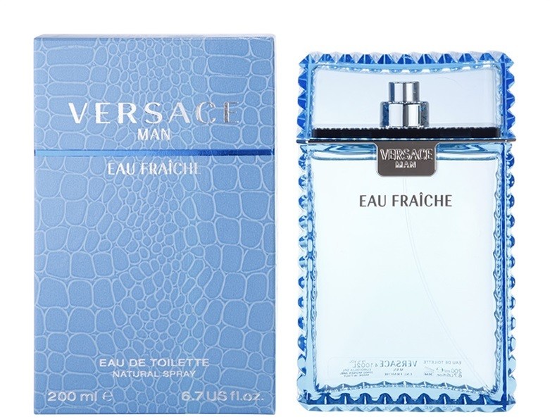 Versace Man Eau Fraîche eau de toilette férfiaknak 200 ml
