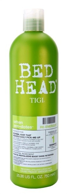 TIGI Bed Head Urban Antidotes Re-energize sampon normál hajra  750 ml