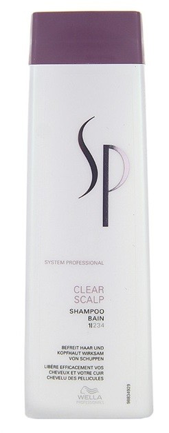 Wella Professionals SP Clear Scalp sampon korpásodás ellen  250 ml