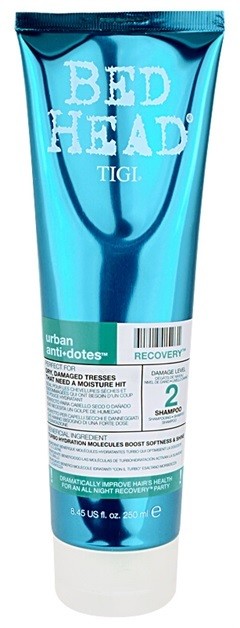 TIGI Bed Head Urban Antidotes Recovery sampon száraz és sérült hajra  250 ml