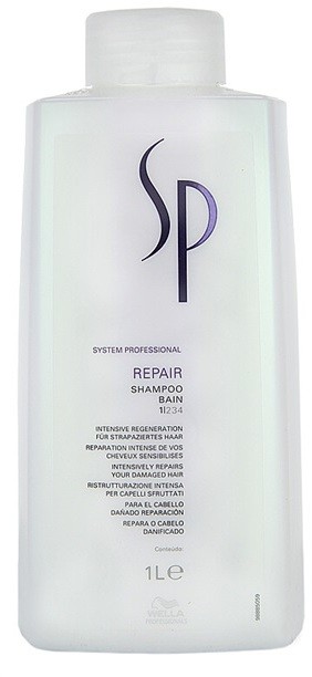 Wella Professionals SP Repair sampon sérült, vegyileg kezelt hajra  1000 ml