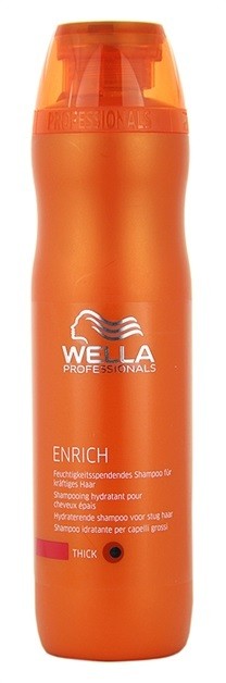 Wella Professionals Enrich hidratáló sampon erős, vastag és száraz hajra  250 ml