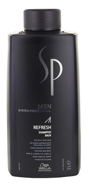 Wella Professionals SP Men frissítő sampon hajra és a testre  1000 ml