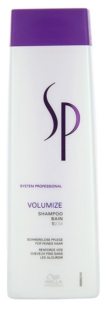 Wella Professionals SP Volumize sampon finom és lesimuló hajra  250 ml