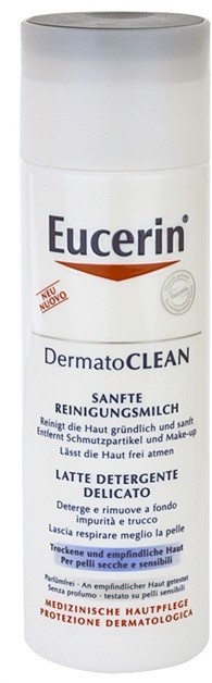 Eucerin DermatoClean tisztító arctej az érzékeny száraz bőrre  200 ml