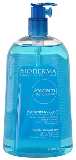 Bioderma Atoderm gyengéd tusfürdő gél száraz és érzékeny bőrre  1000 ml