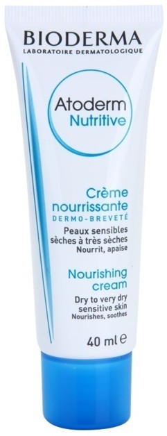 Bioderma Atoderm tápláló krém száraz és nagyon száraz bőrre  40 ml