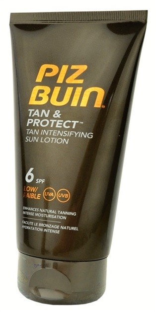 Piz Buin Tan & Protect napozást elősegítő védő tej SPF 6  150 ml