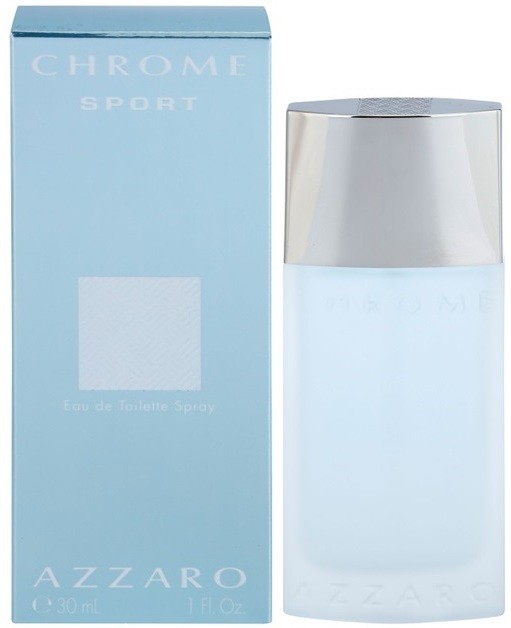 Azzaro Chrome Sport eau de toilette férfiaknak 30 ml