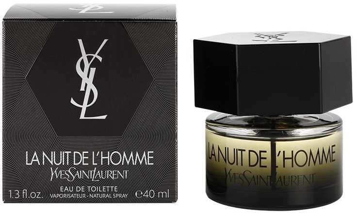 Yves Saint Laurent La Nuit de L'Homme eau de toilette férfiaknak 40 ml