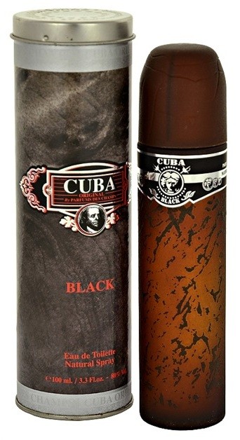 Cuba Black eau de toilette férfiaknak 100 ml