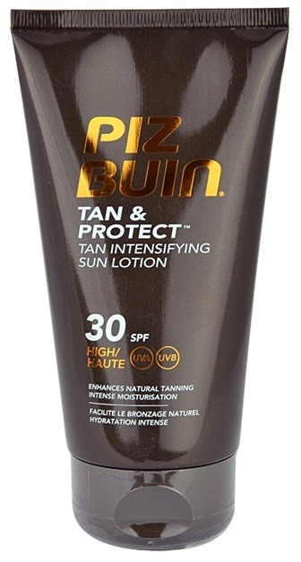 Piz Buin Tan & Protect napozást elősegítő védő tej SPF 30  150 ml