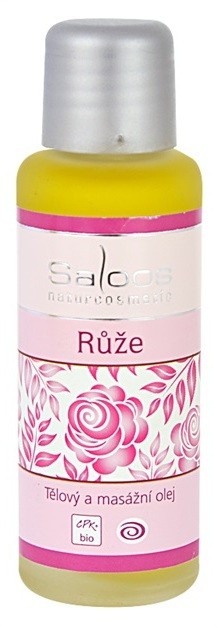 Saloos Bio Body and Massage Oils test és masszázs olaj Rózsa  50 ml