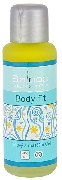 Saloos Bio Body and Massage Oils test és masszázs olaj Body Fit   50 ml