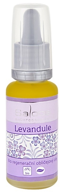 Saloos Bio Regenerative Levendula bio regeneráló arcolaj  20 ml