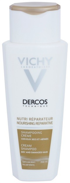 Vichy Dercos Nutri Reparateur tápláló sampon száraz és sérült hajra  200 ml