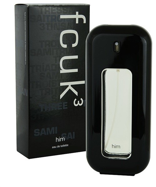 Fcuk Fcuk 3 Him eau de toilette férfiaknak 100 ml