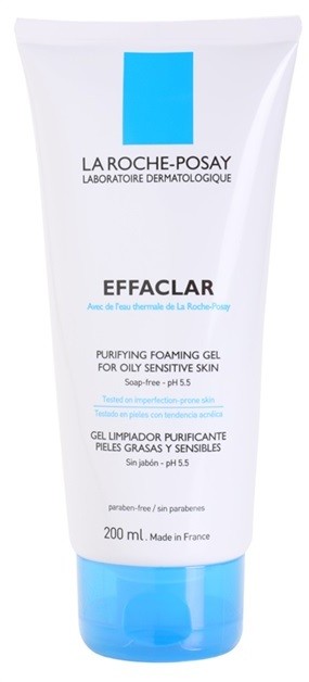 La Roche-Posay Effaclar mélyen tisztító gél zsíros és érzékeny bőrre  200 ml