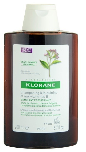 Klorane Quinine erősítő sampon meggyengült hajra  200 ml