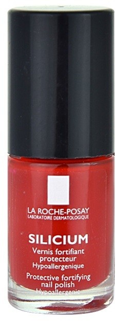 La Roche-Posay Silicium Color Care körömlakk árnyalat 24 Perfect Red 6 ml