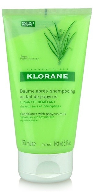 Klorane Papyrus kondicionáló száraz és rakoncátlan hajra  150 ml