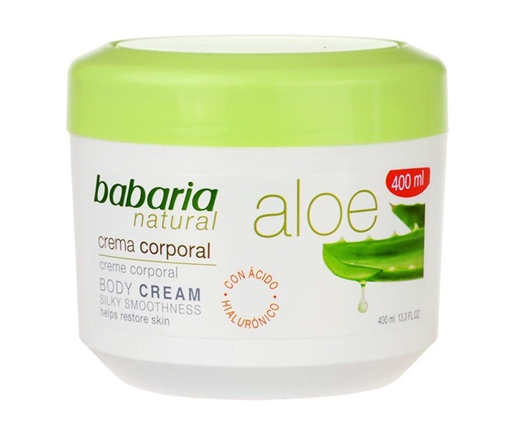 Babaria Aloe Vera testápoló krém aleo verával  400 ml