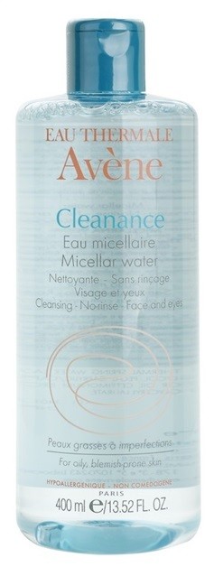 Avène Cleanance micelláris tisztító víz problémás és pattanásos bőrre  400 ml