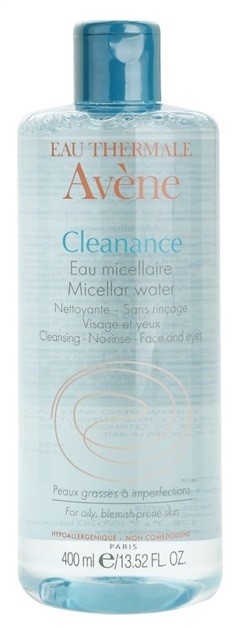 Avène Cleanance micelláris tisztító víz problémás és pattanásos bőrre  400 ml