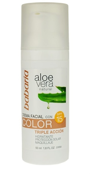 Babaria Aloe Vera BB krém Aloe Vera tartalommal SPF 15  50 ml