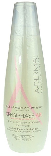 A-Derma Sensiphase AR tisztító gél Érzékeny, bőrpírra hajlamos bőrre  400 ml