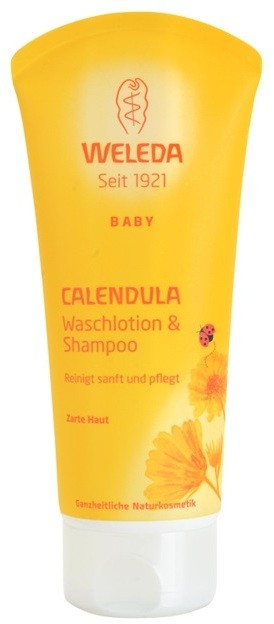 Weleda Baby and Child sampon és tusfürdő gél gyermekeknek körömvirág  200 ml