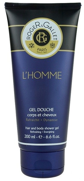 Roger & Gallet Homme tusfürdő gél és sampon 2 in 1  200 ml