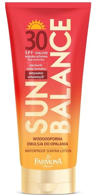 Farmona Sun Balance vízálló napozótej SPF 30  150 ml