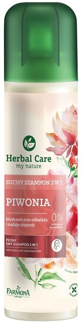 Farmona Herbal Care Peony száraz sampon 2 az 1-ben  180 ml