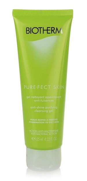 Biotherm PureFect Skin tisztító gél problémás és pattanásos bőrre  125 ml