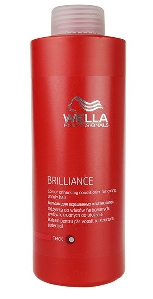 Wella Professionals Brilliance kondicionáló a vastagszálú, festett hajra  1000 ml