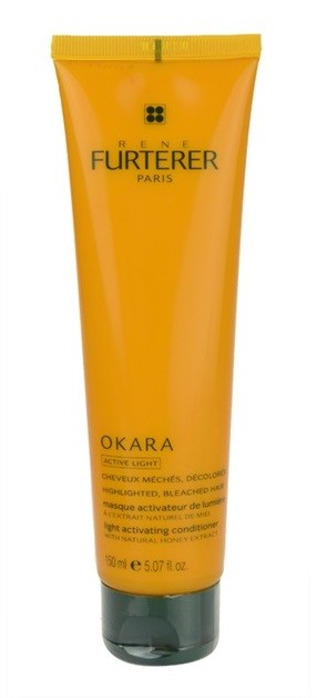 Rene Furterer Okara Active Light tápláló maszk a szőke és melírozott hajra  150 ml