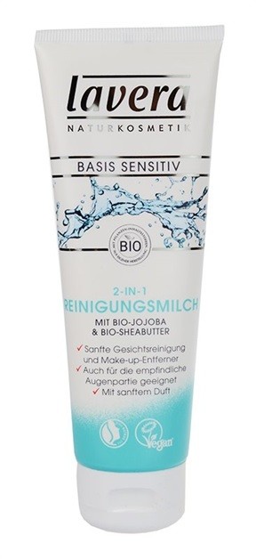 Lavera Basis Sensitiv tisztító arctej  125 ml